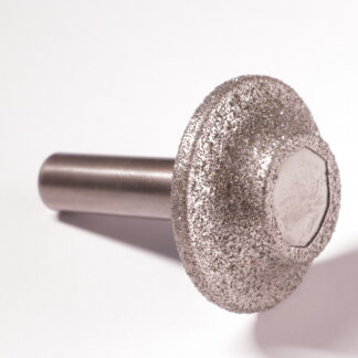 3/8" R x 1 3/4" OD Half Bullnose - 30/40 Diamonds