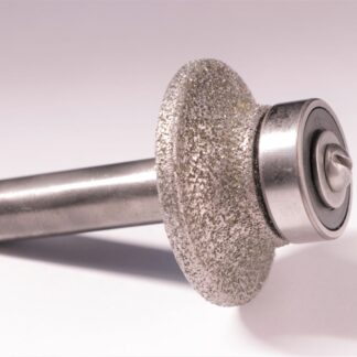 3/8" R x 1 3/4" OD Half Bullnose with Bottom Bearing - 30/40 Diamonds