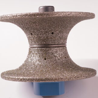 1 1/2" Full Bullnose with Center Washer & Water - 50/60 Diamonds