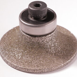 2 cm R Half Bullnose with Bottom Bearing - 30/40 Diamonds