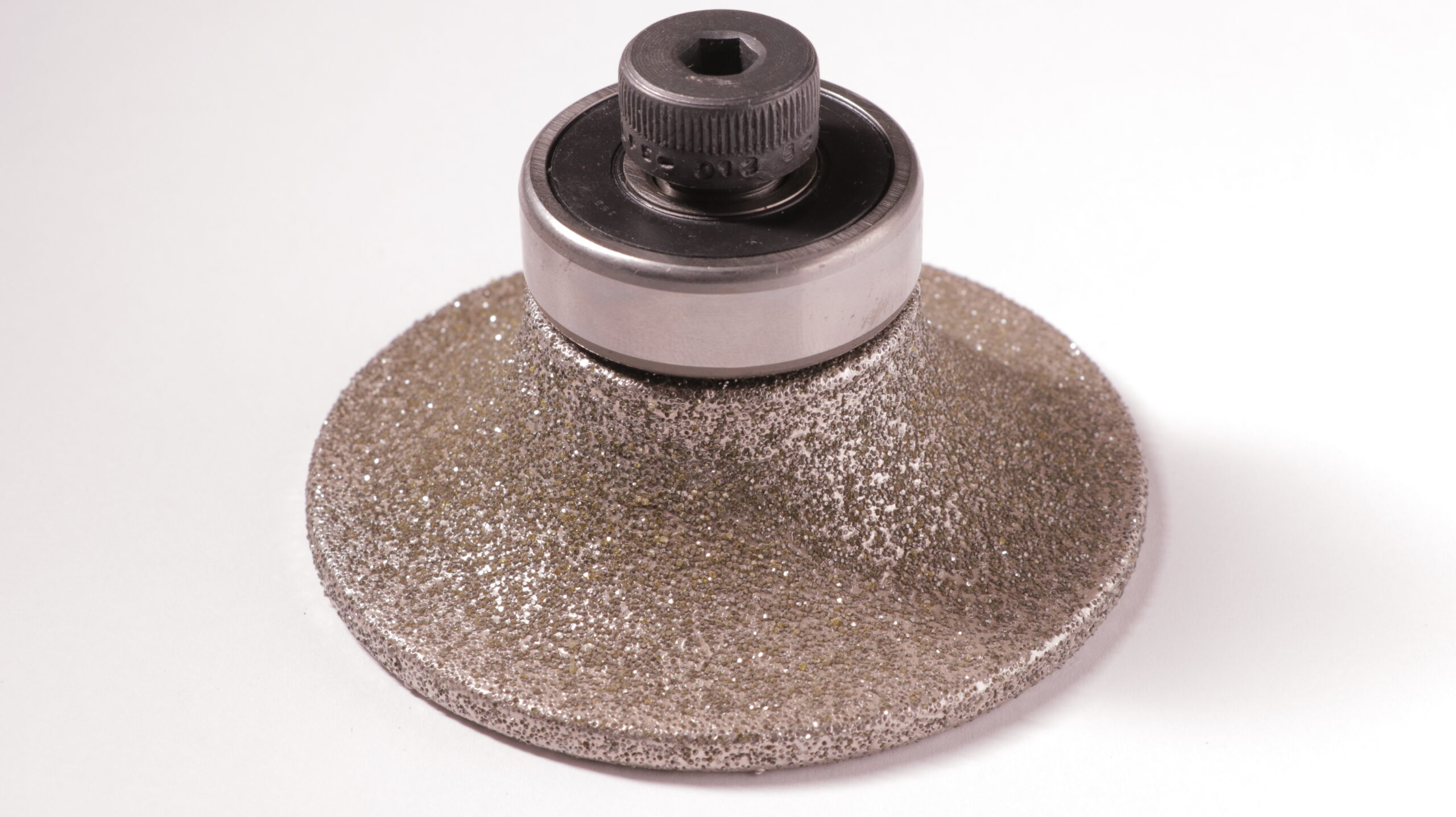 2 cm R Half Bullnose with Bottom Bearing - 30/40 Diamonds
