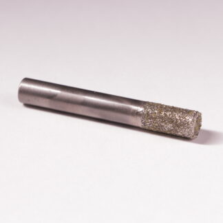 1/4" Dia. Blunt x 3/4" Length with a 6 mm Shaft - 50/60 Diamonds