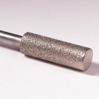 1/2" Dia. Blunt x 1 1/2" Length with a 6 mm Shaft - 30/40 Diamonds
