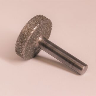 1" Dia. x 1/4" Disc with a 1/4" Shaft - 50/60 Diamonds