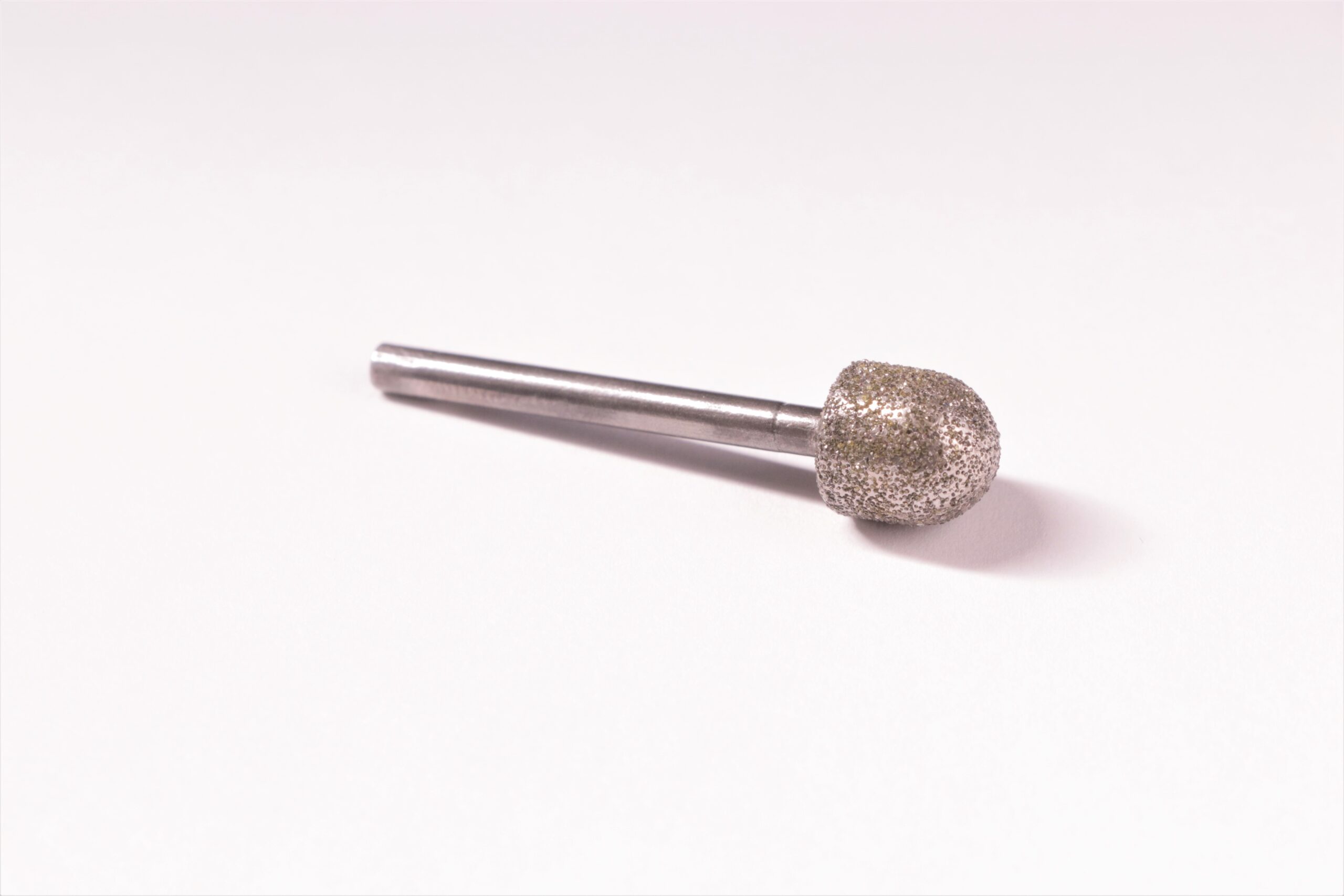 3/8" Sphere End x 3/8" Length - 1/8" Shaft - 50/60 Diamonds