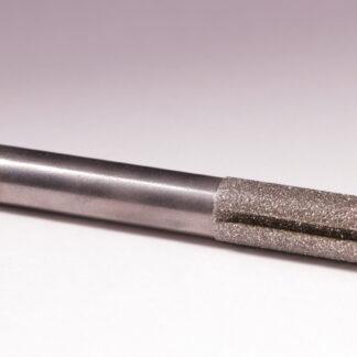 1/2" Dia. x 1 1/2" Length Blunt End Router with Slots - 50/60 Diamonds